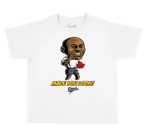 Kids- Cool Grey 3 Made You Look Shirt