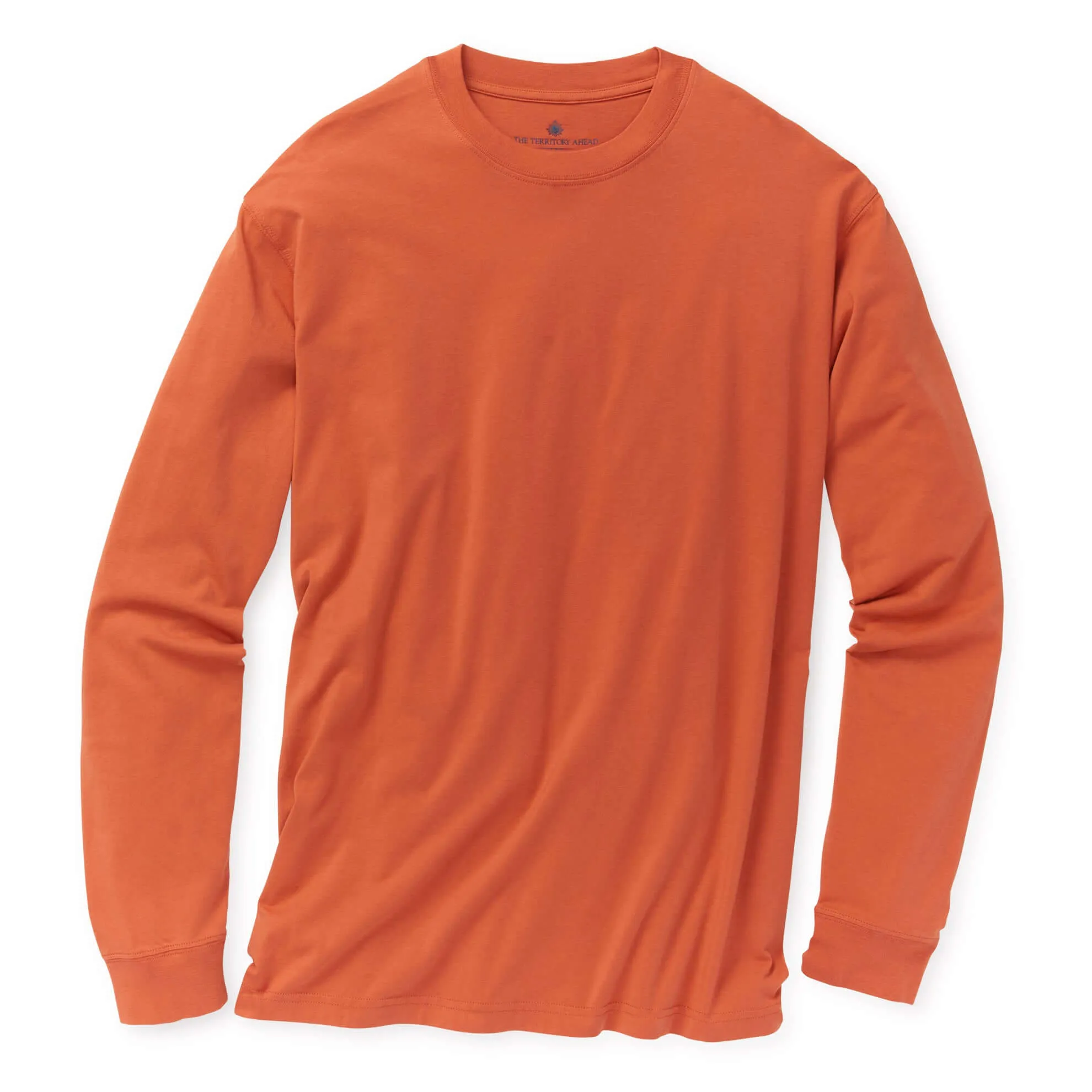 Long Sleeve Peruvian Pima Crew