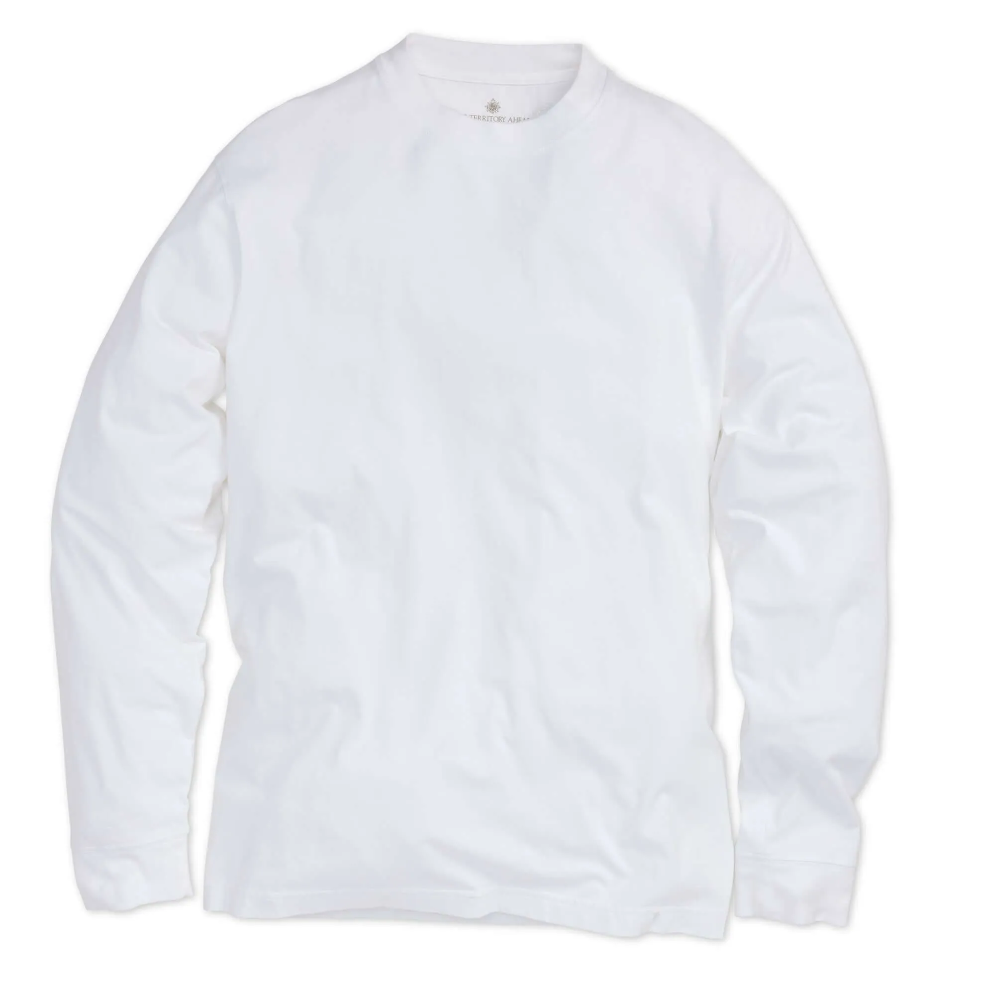 Long Sleeve Peruvian Pima Crew