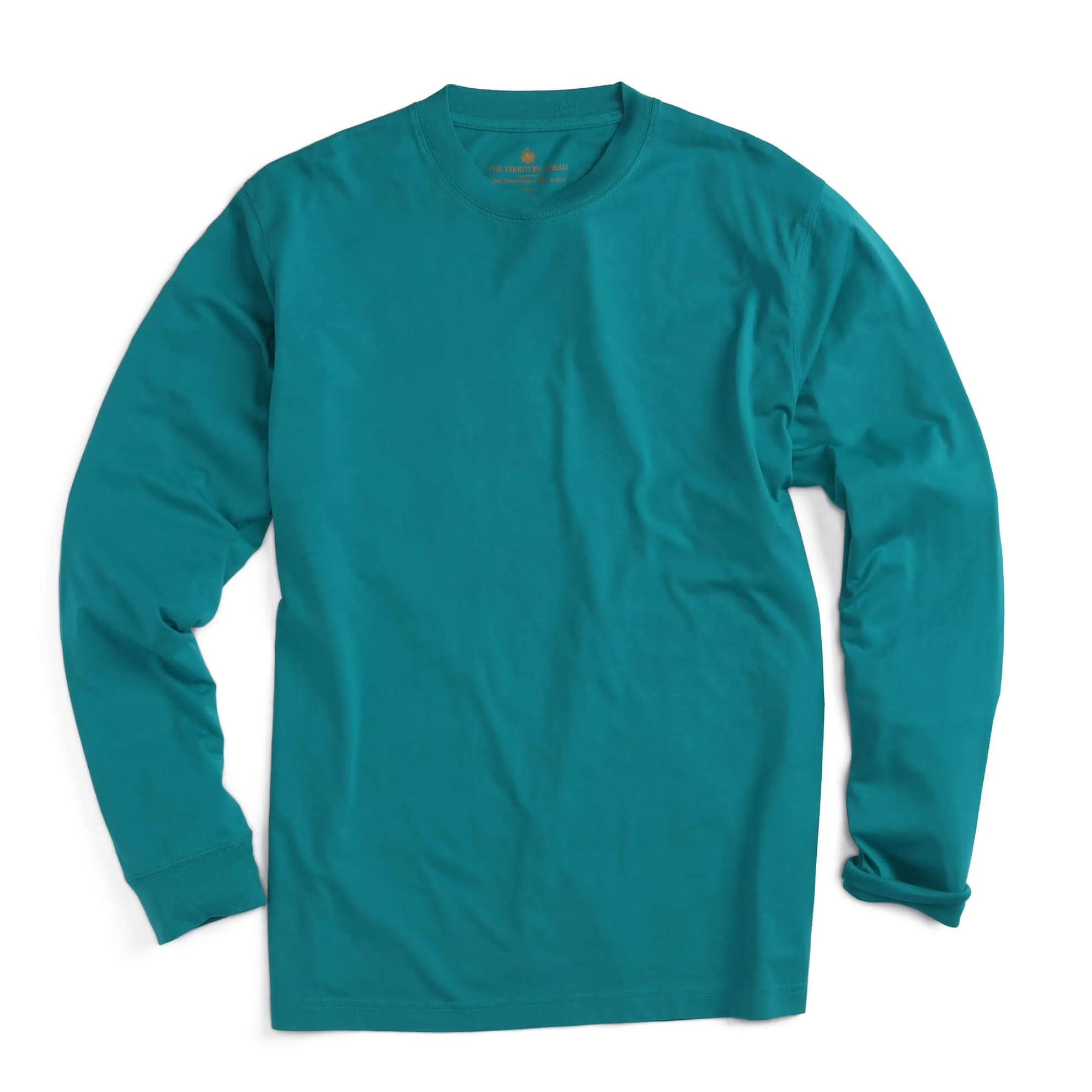Long Sleeve Peruvian Pima Crew