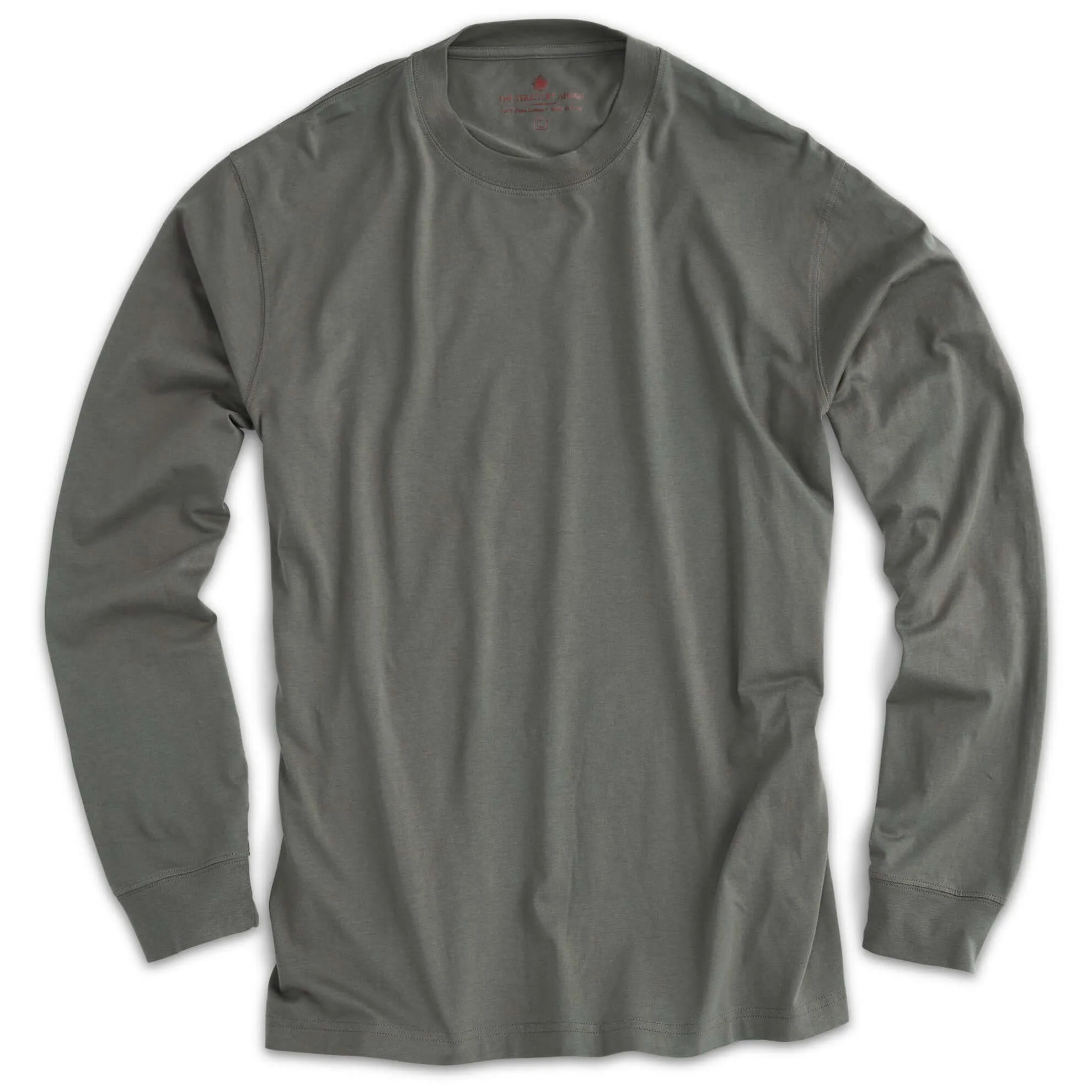 Long Sleeve Peruvian Pima Crew