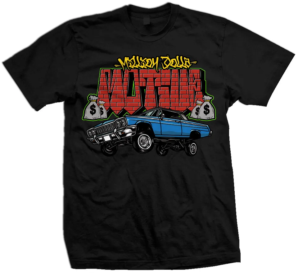 Lowrider Millistyle -  Black T-Shirt
