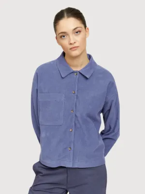 Luna Shirt Mid Blue Women | Mazine