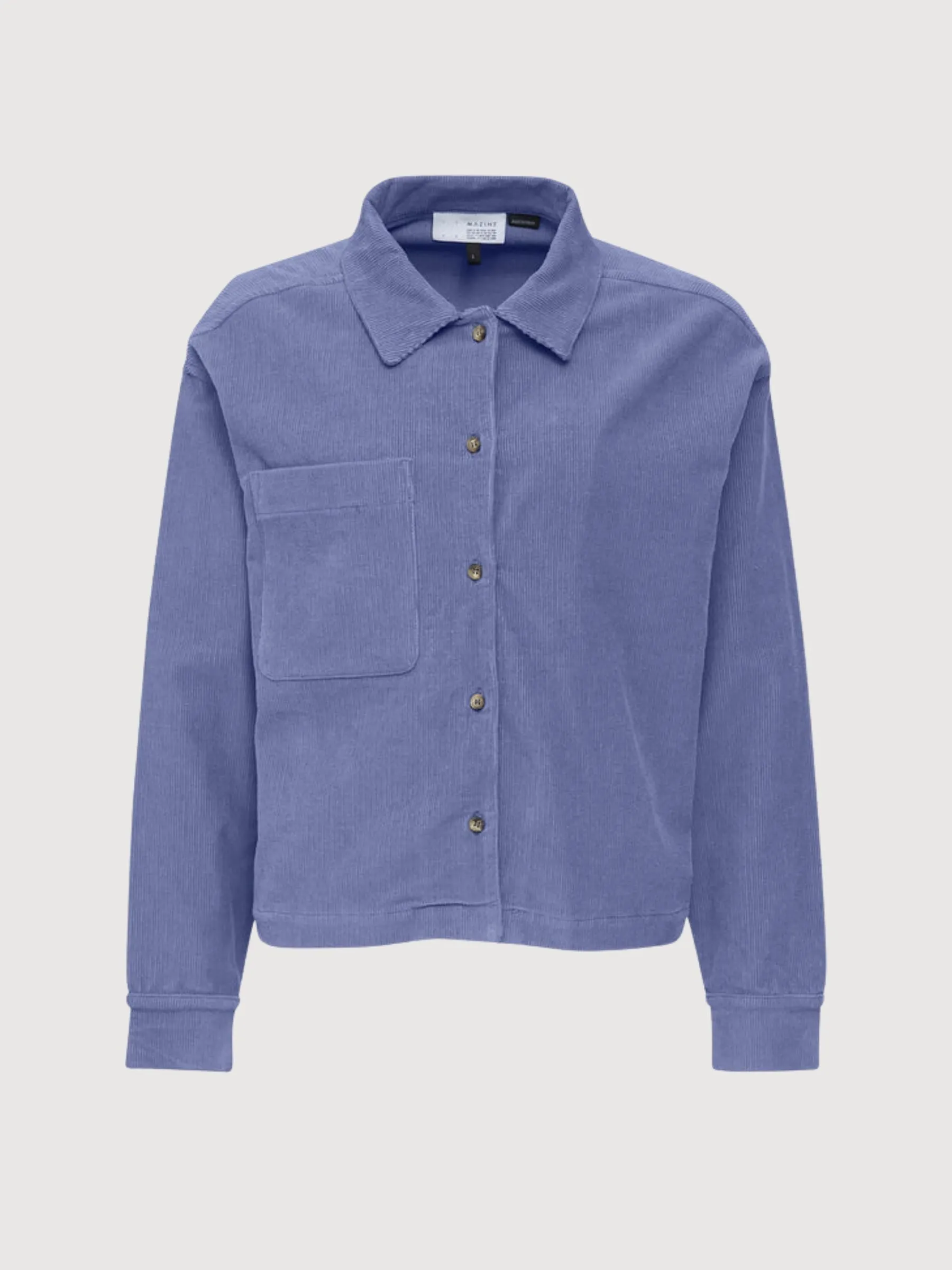 Luna Shirt Mid Blue Women | Mazine