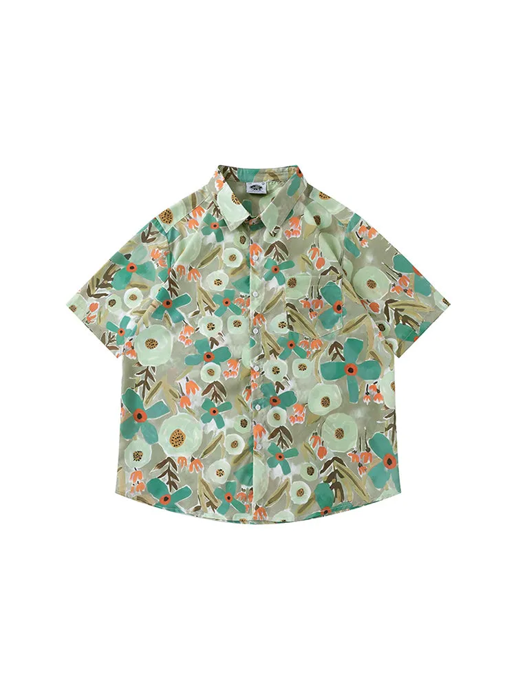 Men'S Oil Painting Shirts