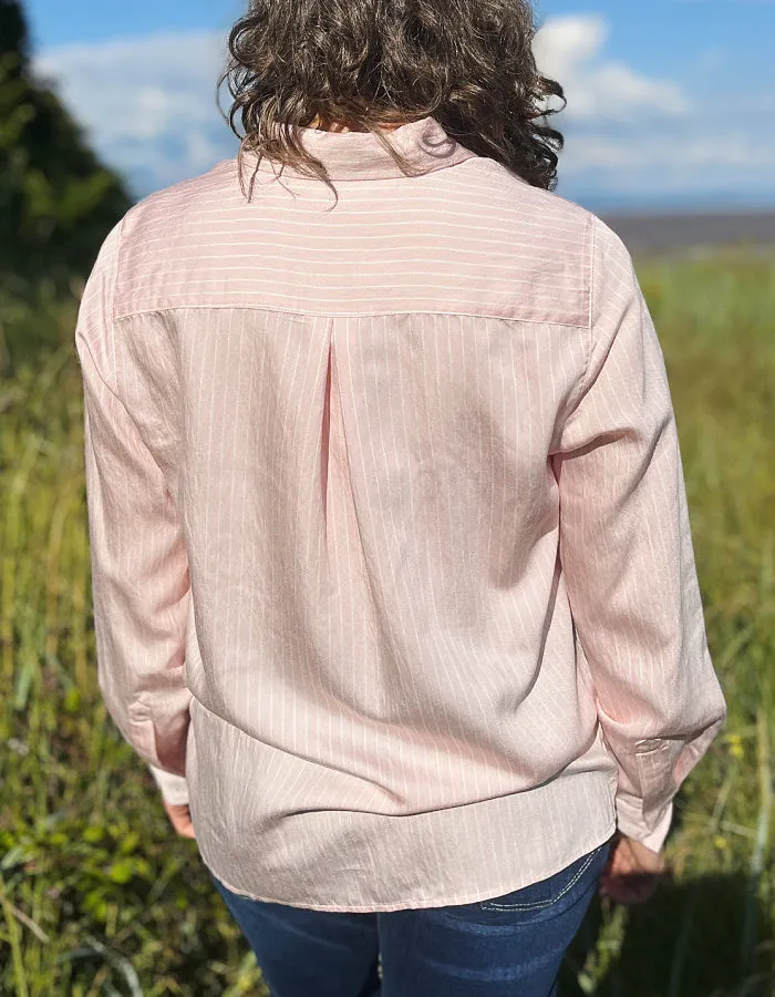 Milano Pink Pinstripe Shirt