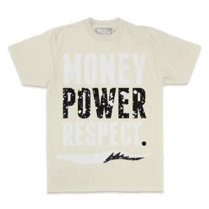 Money Power Respect "Craft" - Natural Sail T-Shirt