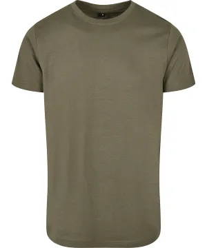 Olive - Basic round neck tee