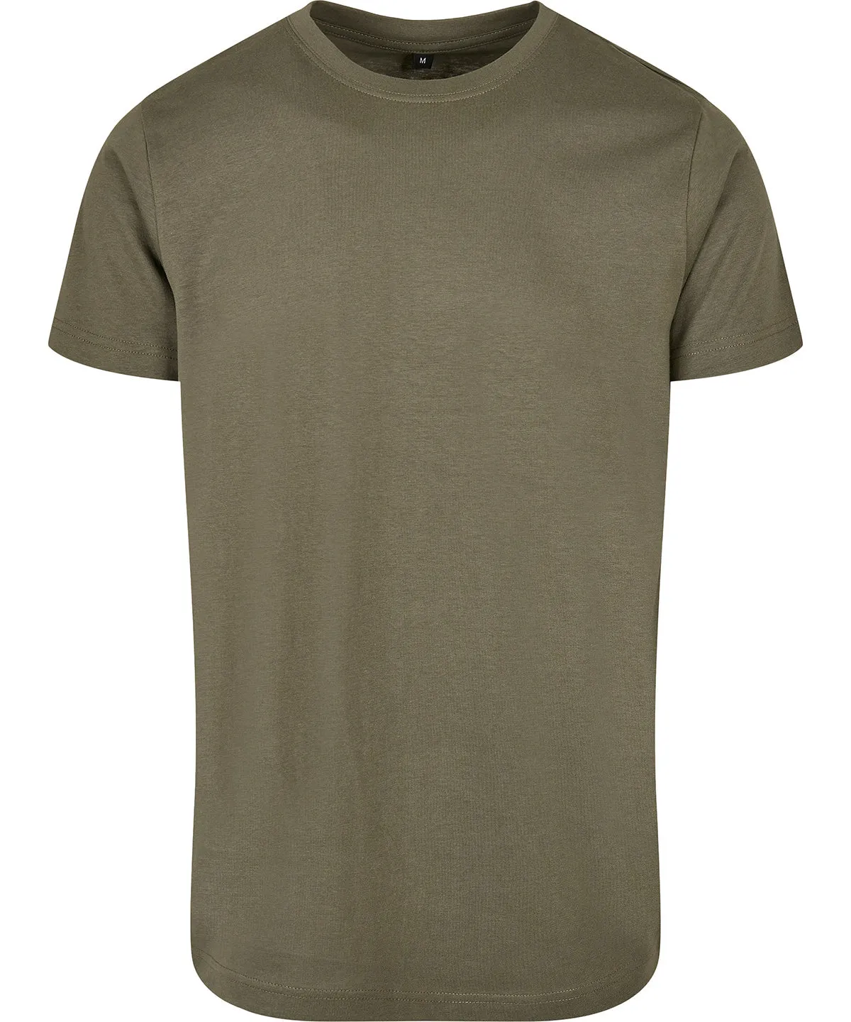 Olive - Basic round neck tee
