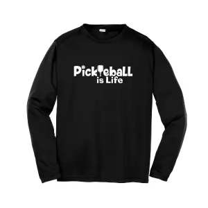 Pickleball is Life | Youth Long Sleeve Pickleball Shirts | 100% Polyester