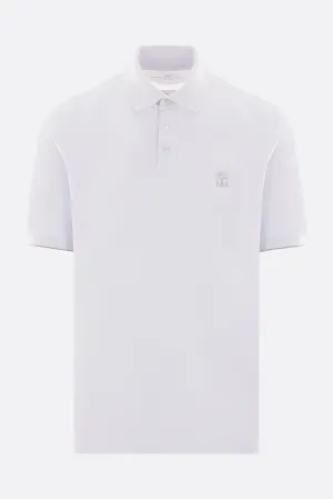 Piquet Logo Polo Shirt