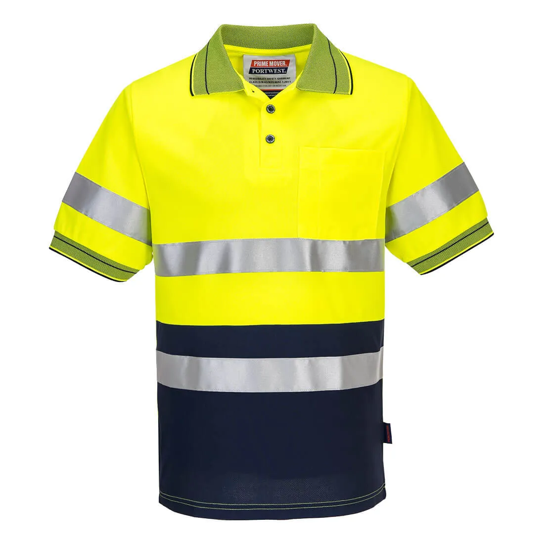 Portwest Micro Mesh Polo Shirt with Tape S/S (MP510)