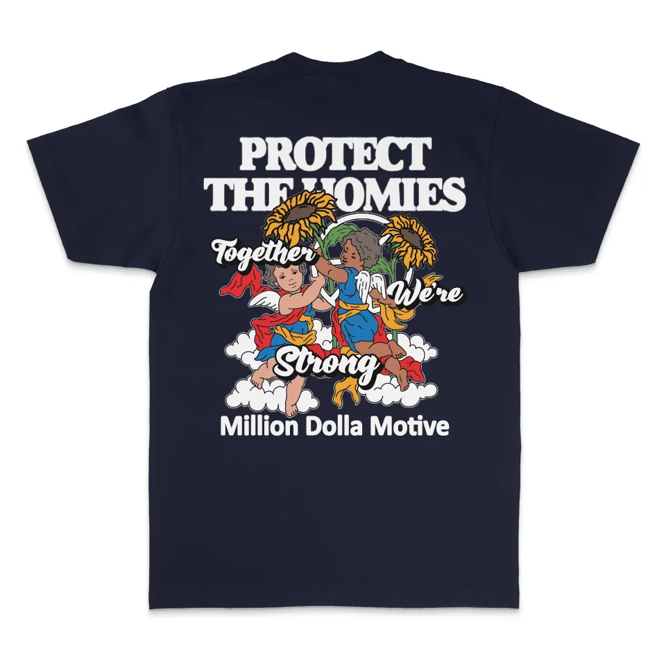 Protect the Homies - Navy T-Shirt