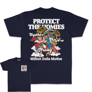 Protect the Homies - Navy T-Shirt