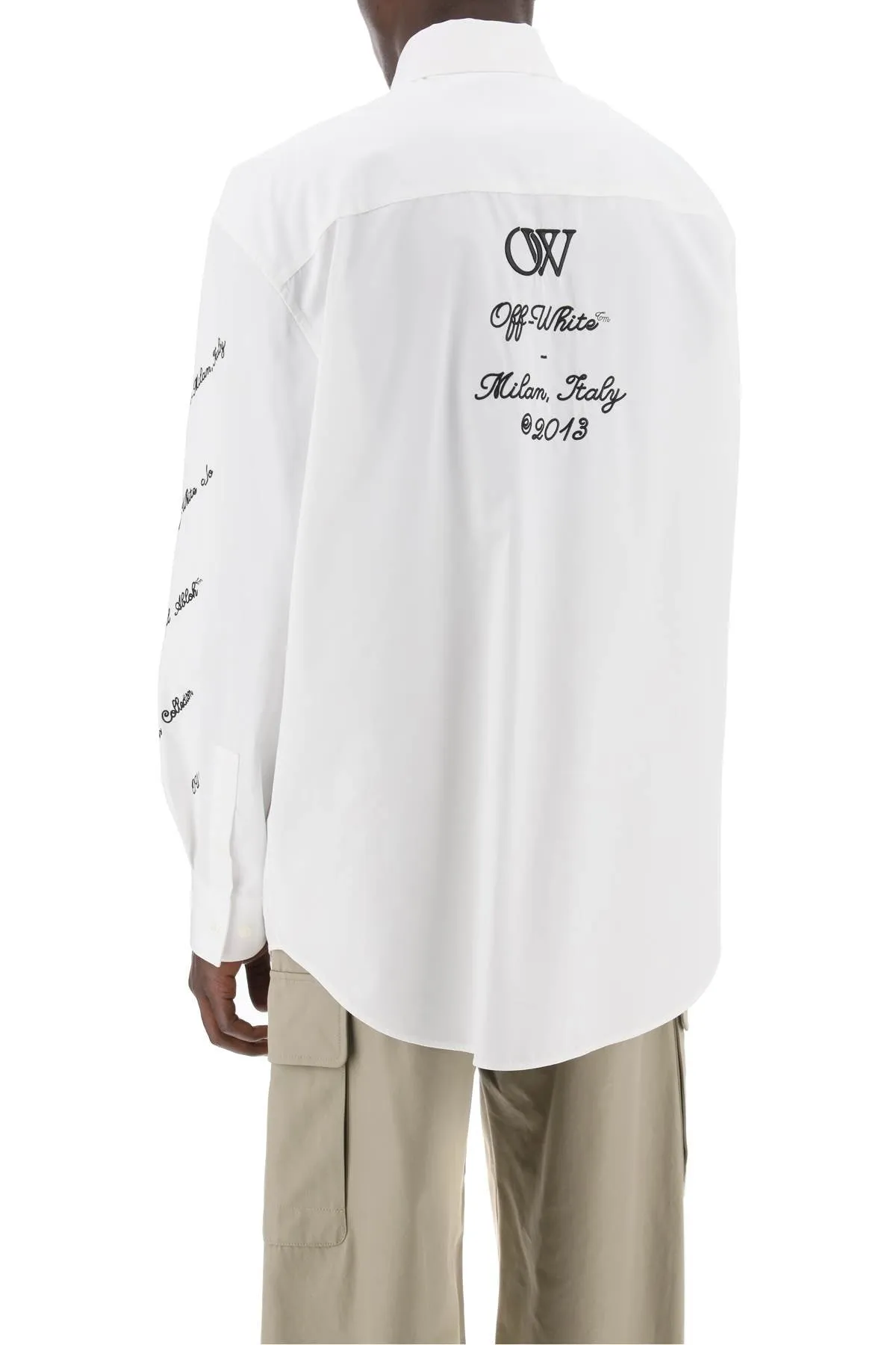 "oversized shirt with