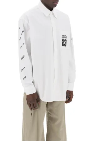 "oversized shirt with