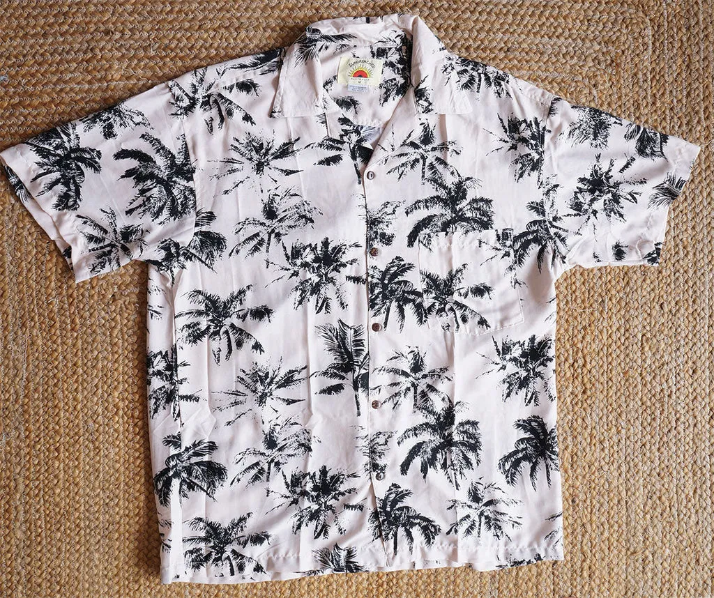 Rayon Hawaiian Shirt Coconut. More Colours