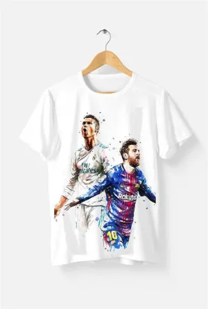 Ronaldo & Messi T-shirt For Men