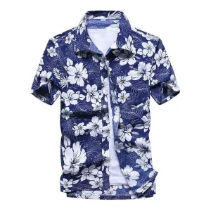 Savannah Blue Floral PacificTech  Shirt