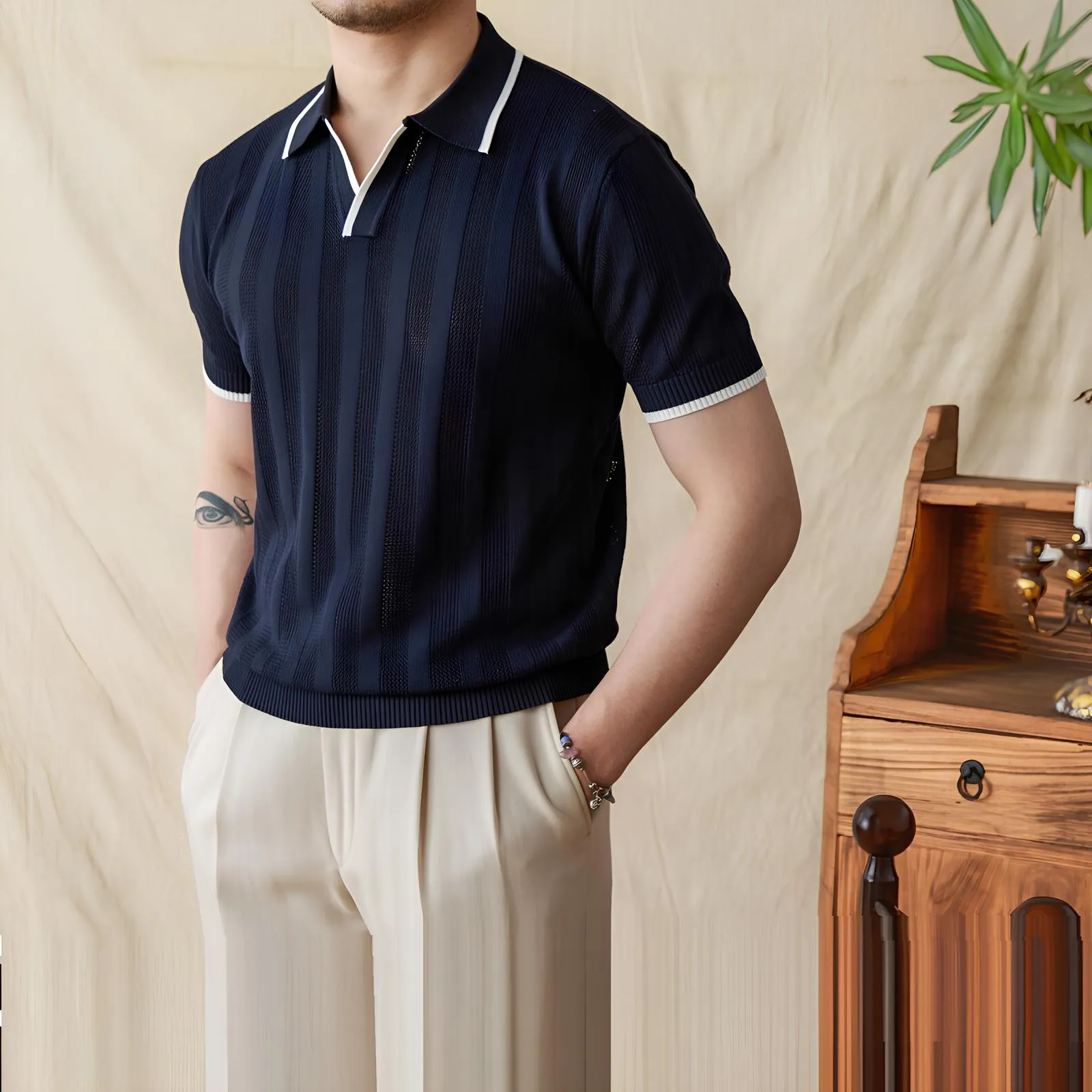 Savino Knit Polo