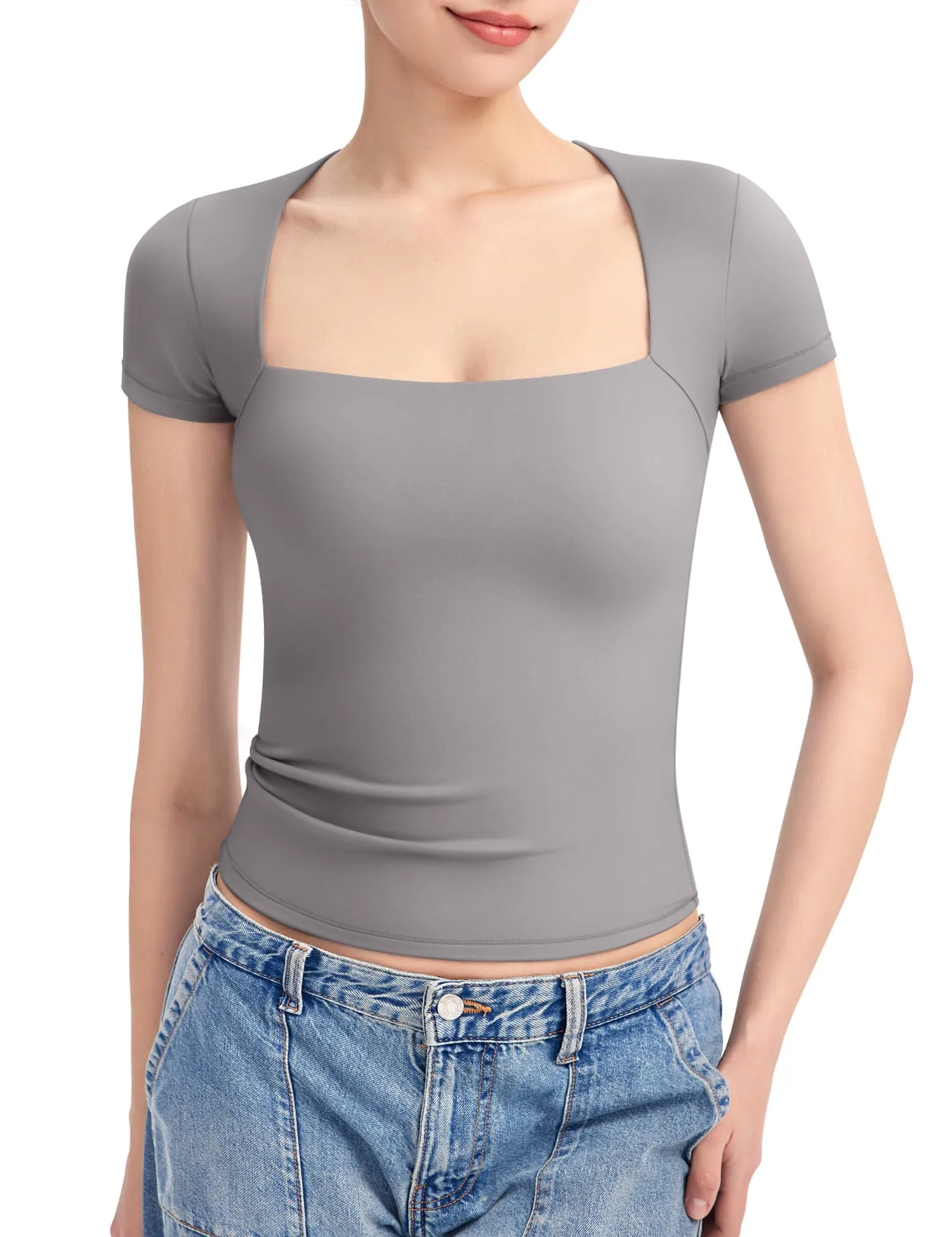 Square Neck T-Shirt