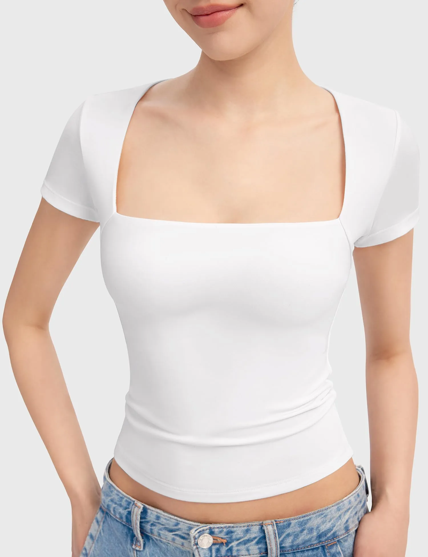 Square Neck T-Shirt