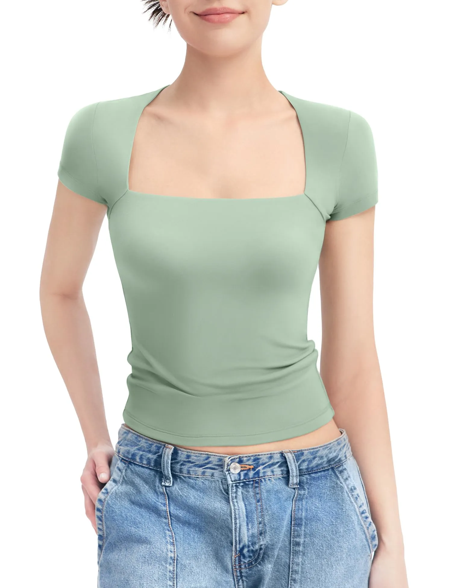 Square Neck T-Shirt