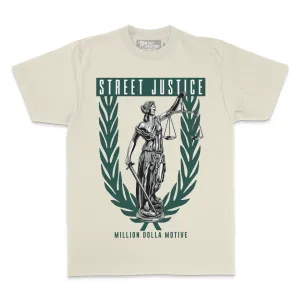 Street Justice - Natural Sail T-Shirt