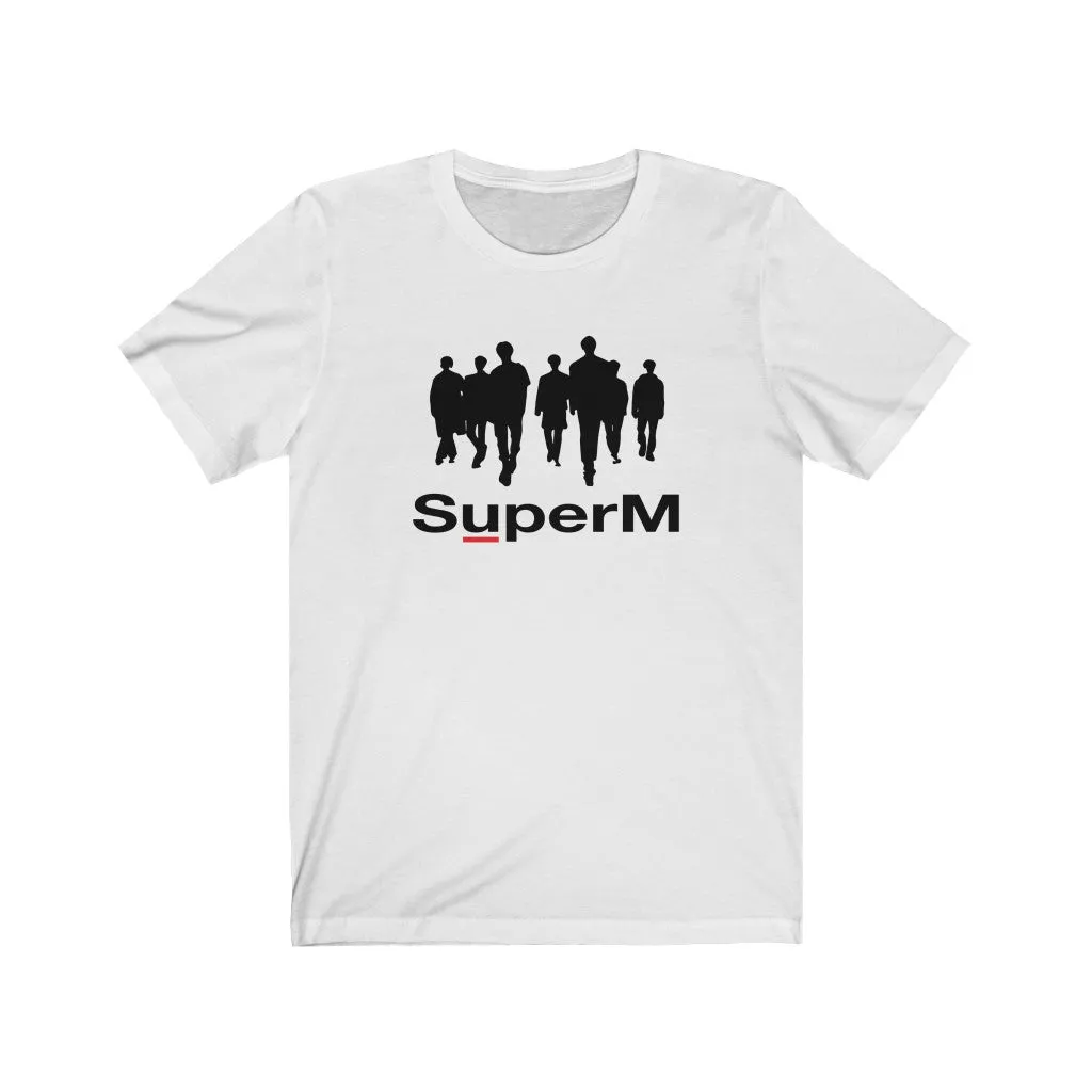 SuperM People Design T-shirt - SuperM T-shirts - Kpop Classic T-Shirts