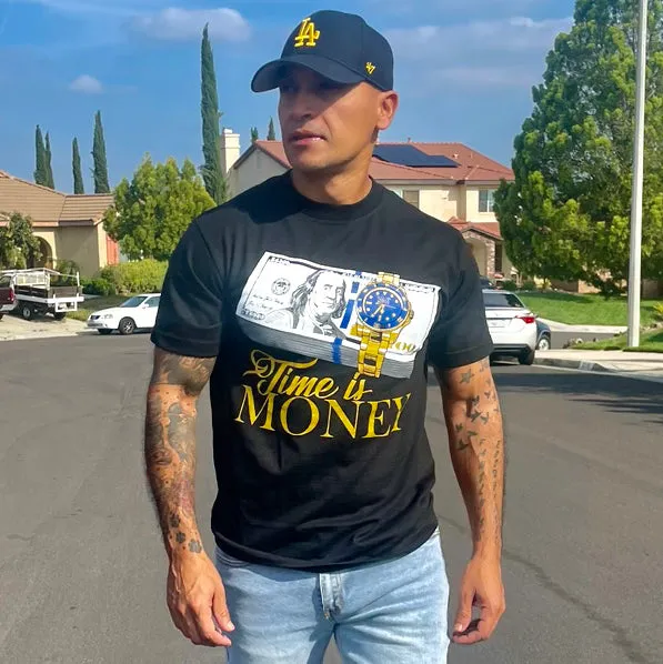 Time Is Money - Black T-Shirt