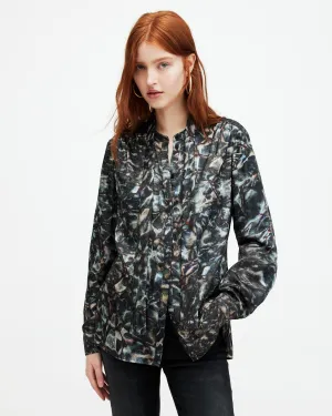 Toni Silk Blend Caladesi Printed Shirt