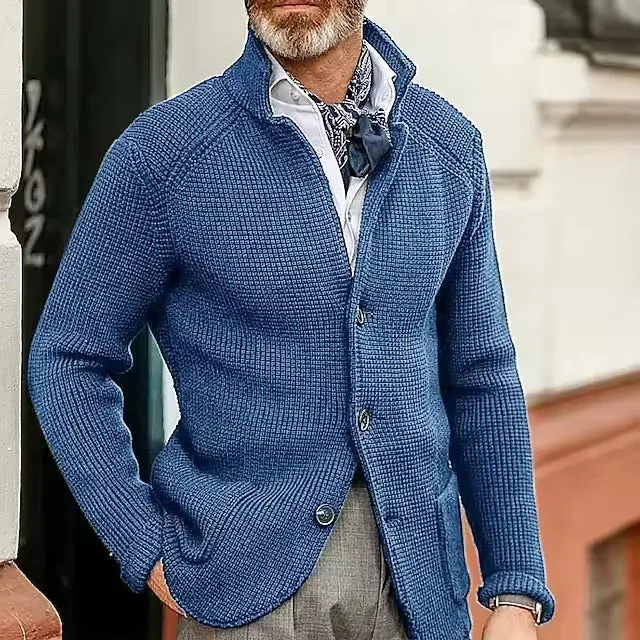 TREYTON™ - MEN'S ELEGANT BUTTON UP CARDIGAN