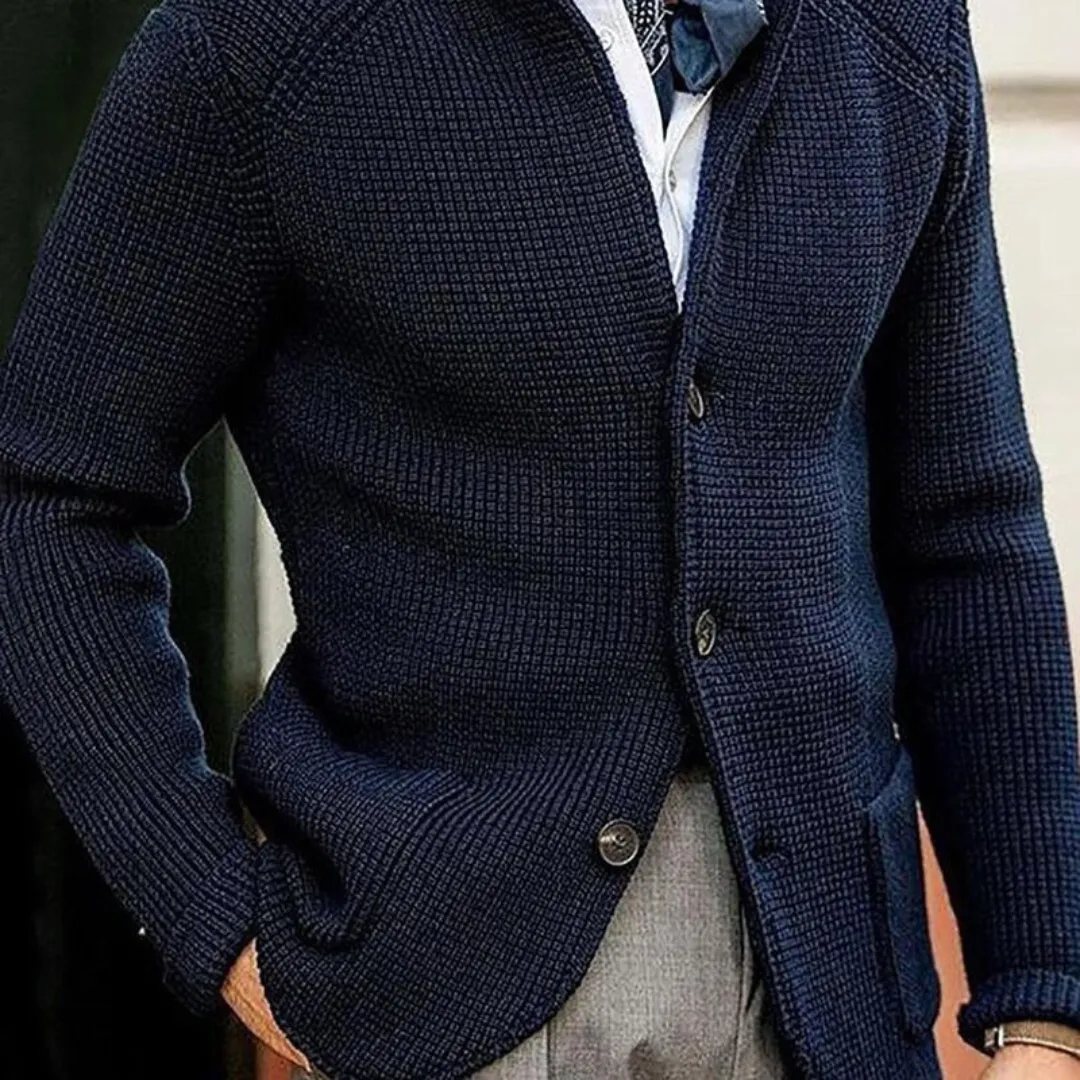 TREYTON™ - MEN'S ELEGANT BUTTON UP CARDIGAN