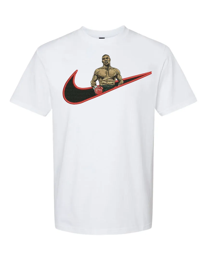 Tshirt Gym Mike Tyson 2 White