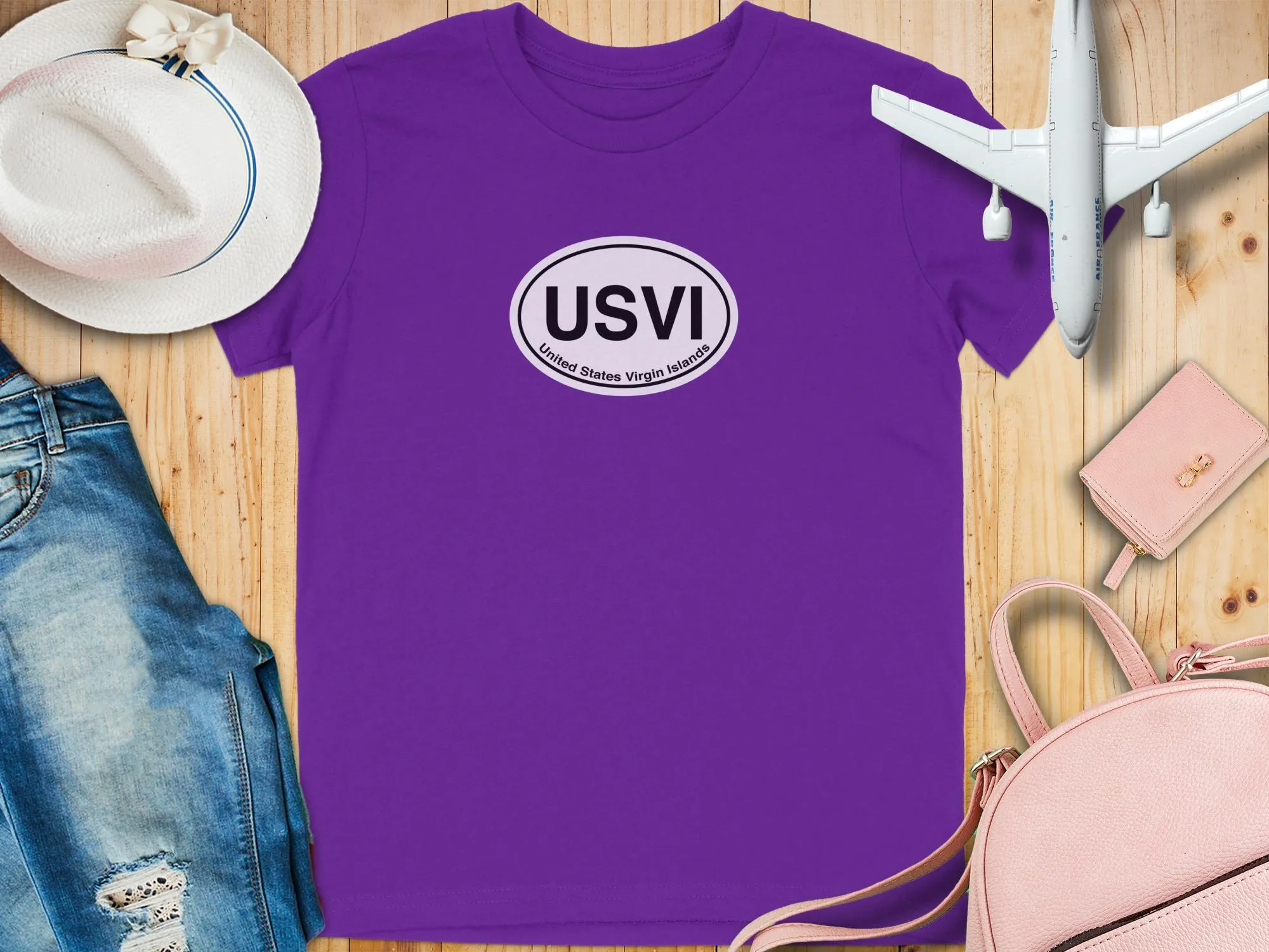 United States Virgin Islands USVI Graphic Tee T-Shirts