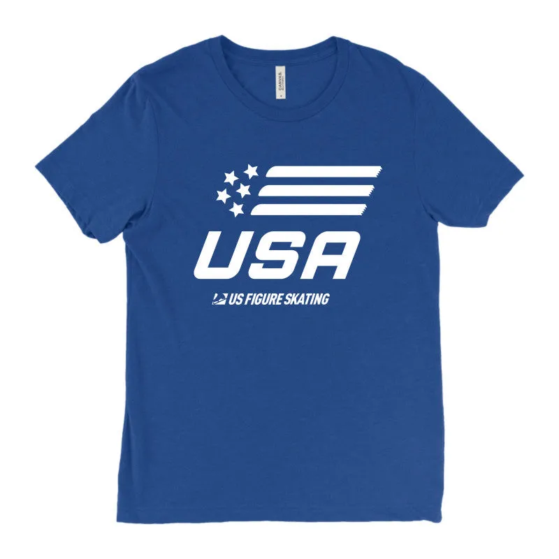 USA Stars & Blades, Triblend T-shirt