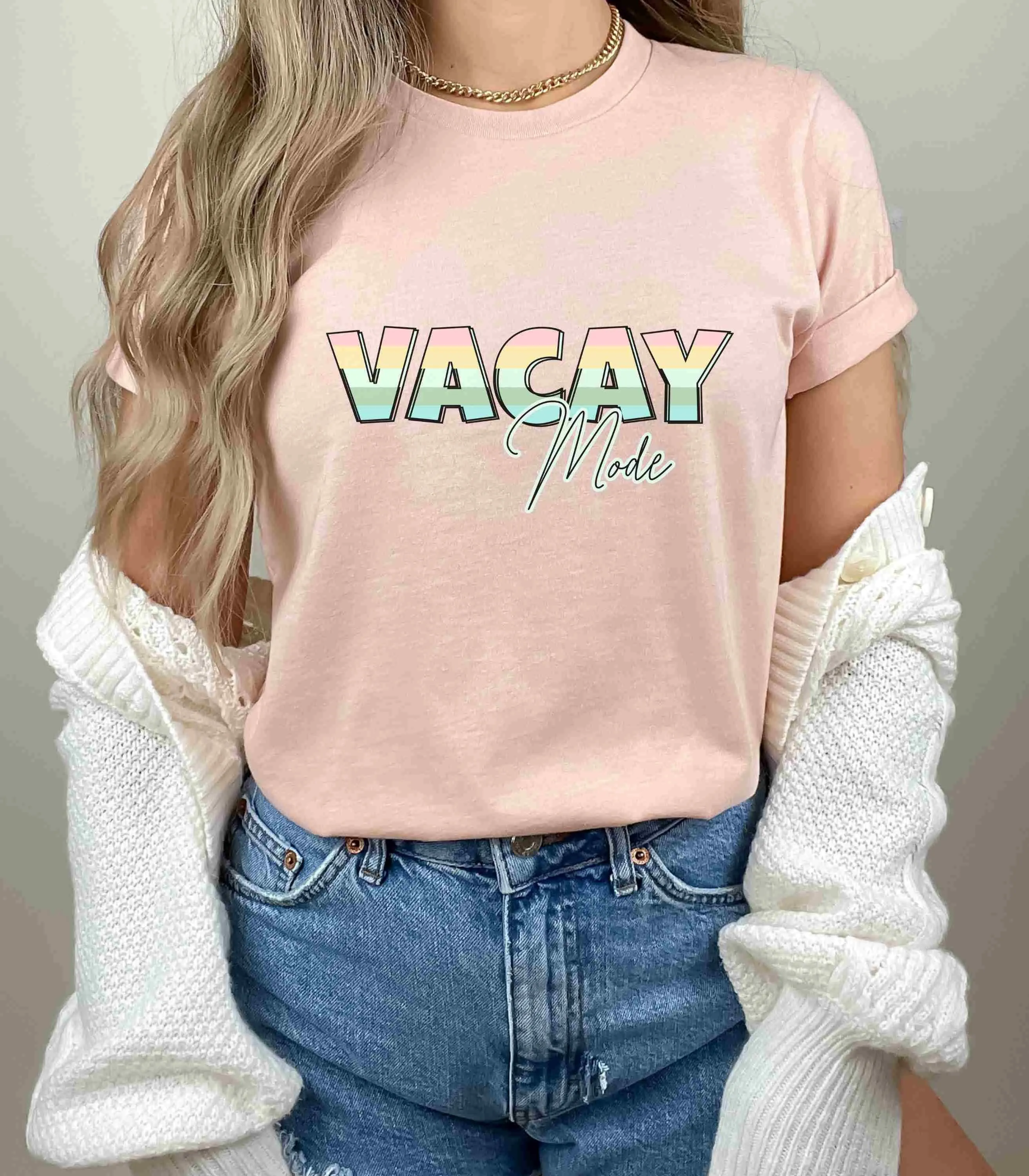 Vacay Mode, Vacation shirt, Travel, Summer Shirt, Vacation Vibes, Beach Vibes