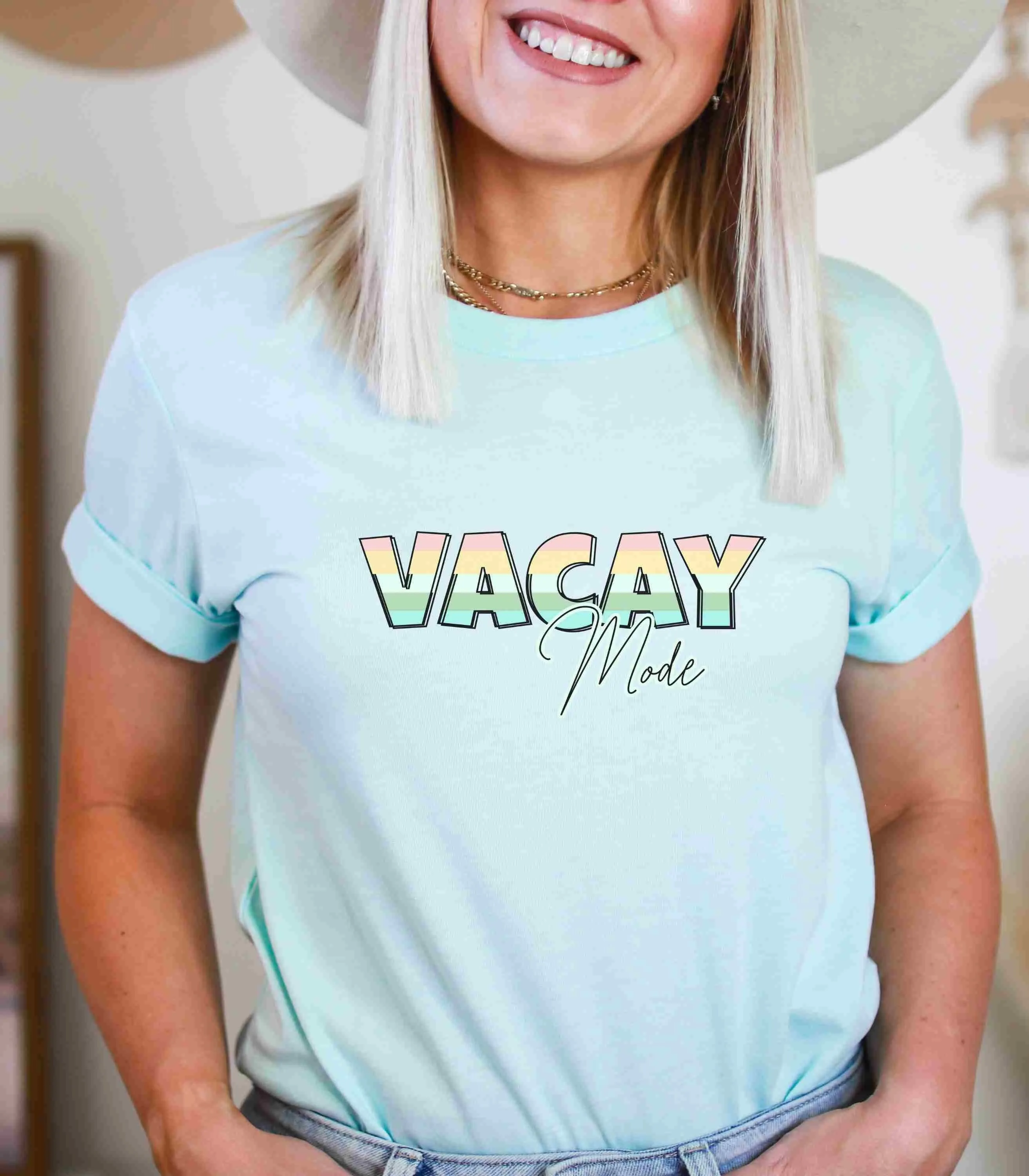 Vacay Mode, Vacation shirt, Travel, Summer Shirt, Vacation Vibes, Beach Vibes