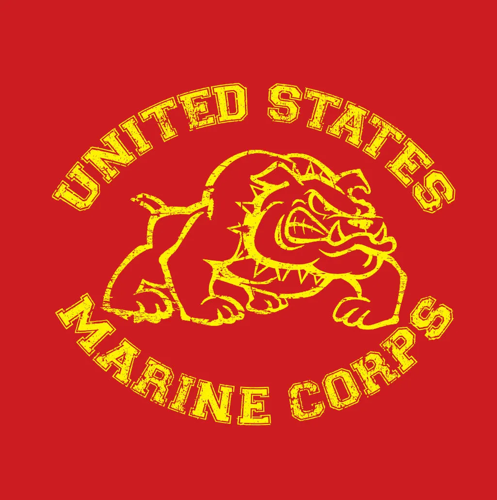 [Vintage] USMC Bulldog Graphic T-Shirts