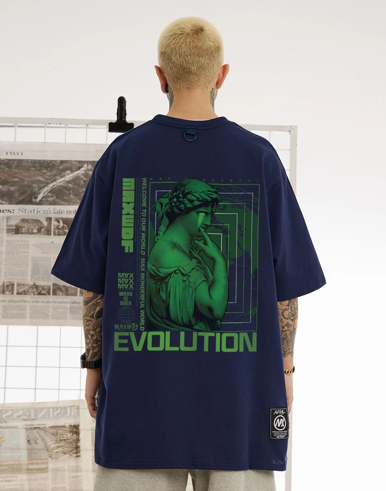 Weeping Statue Tee