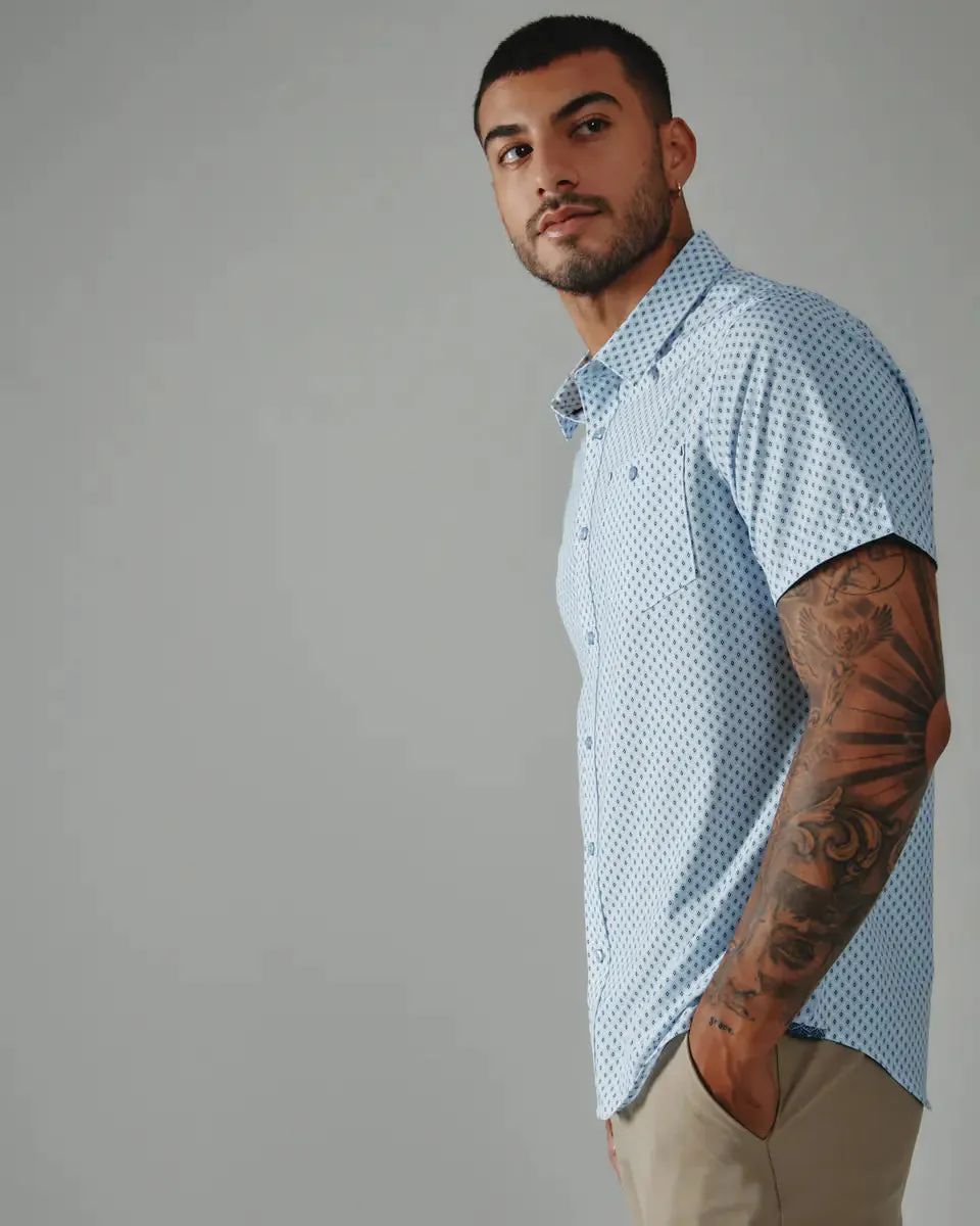 Weston Short Sleeve Shirt (7 Diamonds)