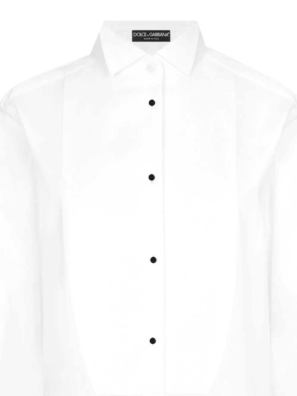 White Cotton Poplin Classic Shirt
