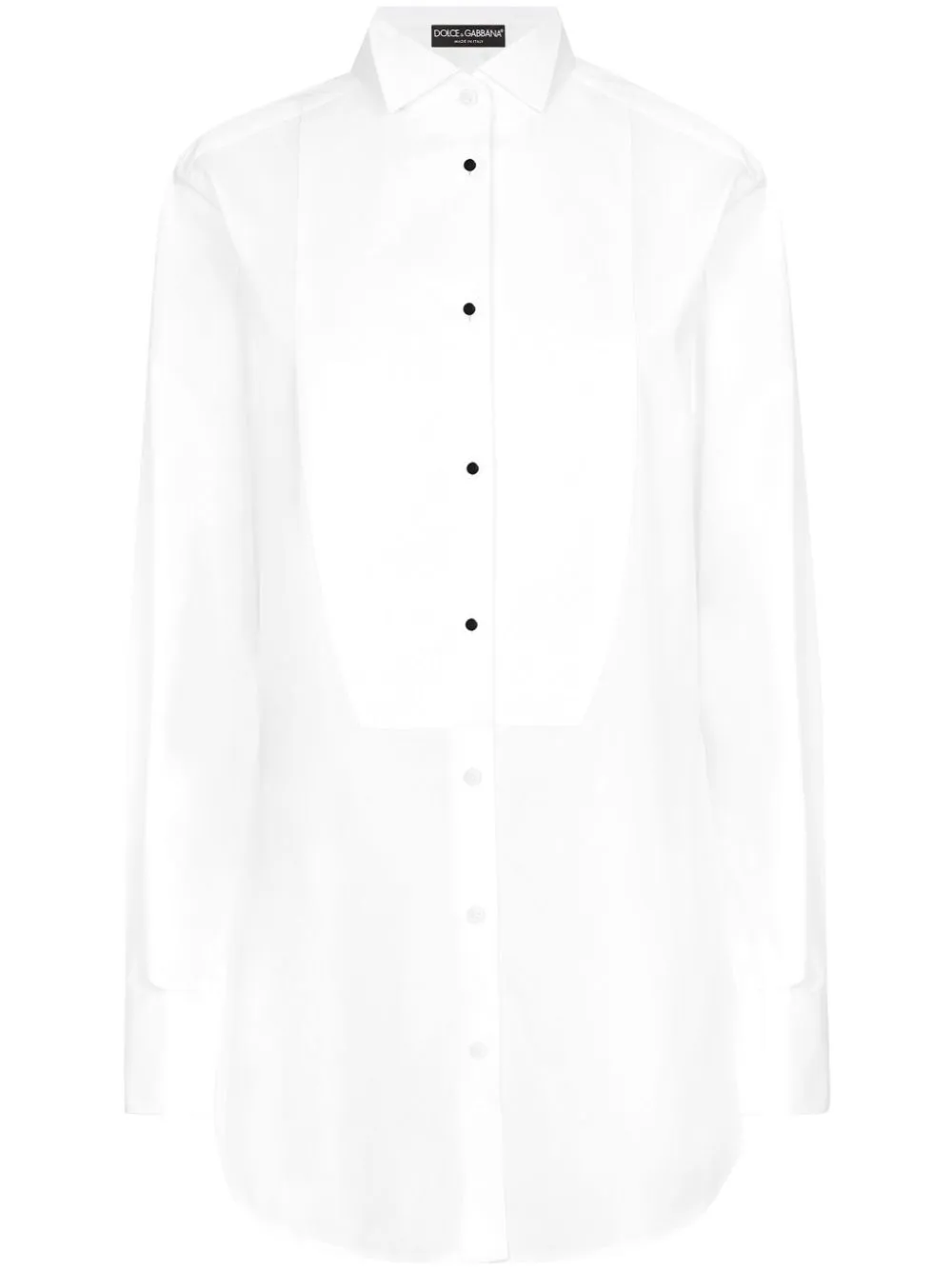 White Cotton Poplin Classic Shirt