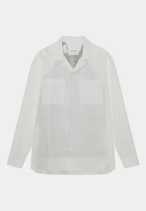 Wood Wood Dylan Internal Print Shirt - White