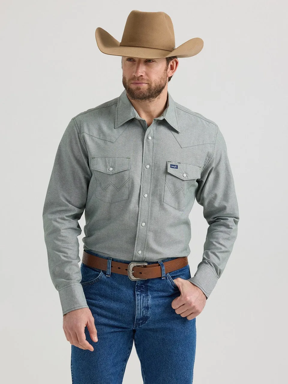 WRANGLER CLASSIC FIT WORK SHIRT