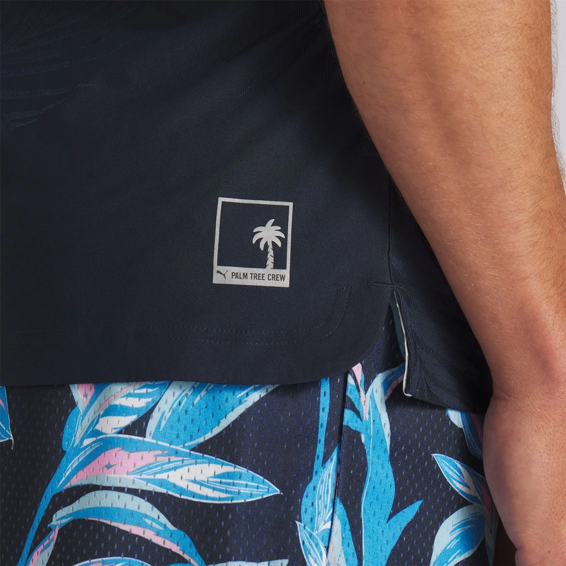 X PTC Jacquard Polo Deep Navy - SS24