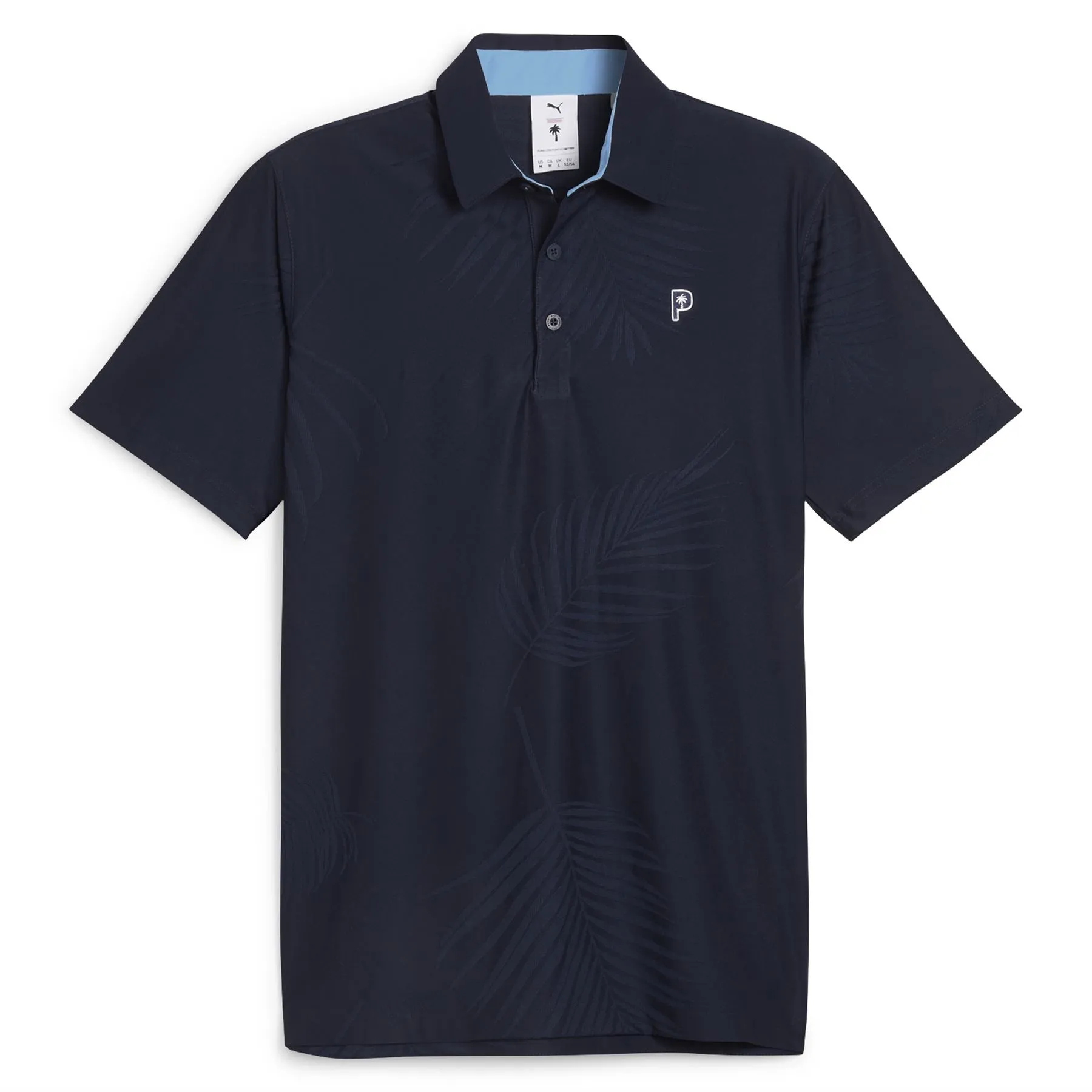 X PTC Jacquard Polo Deep Navy - SS24