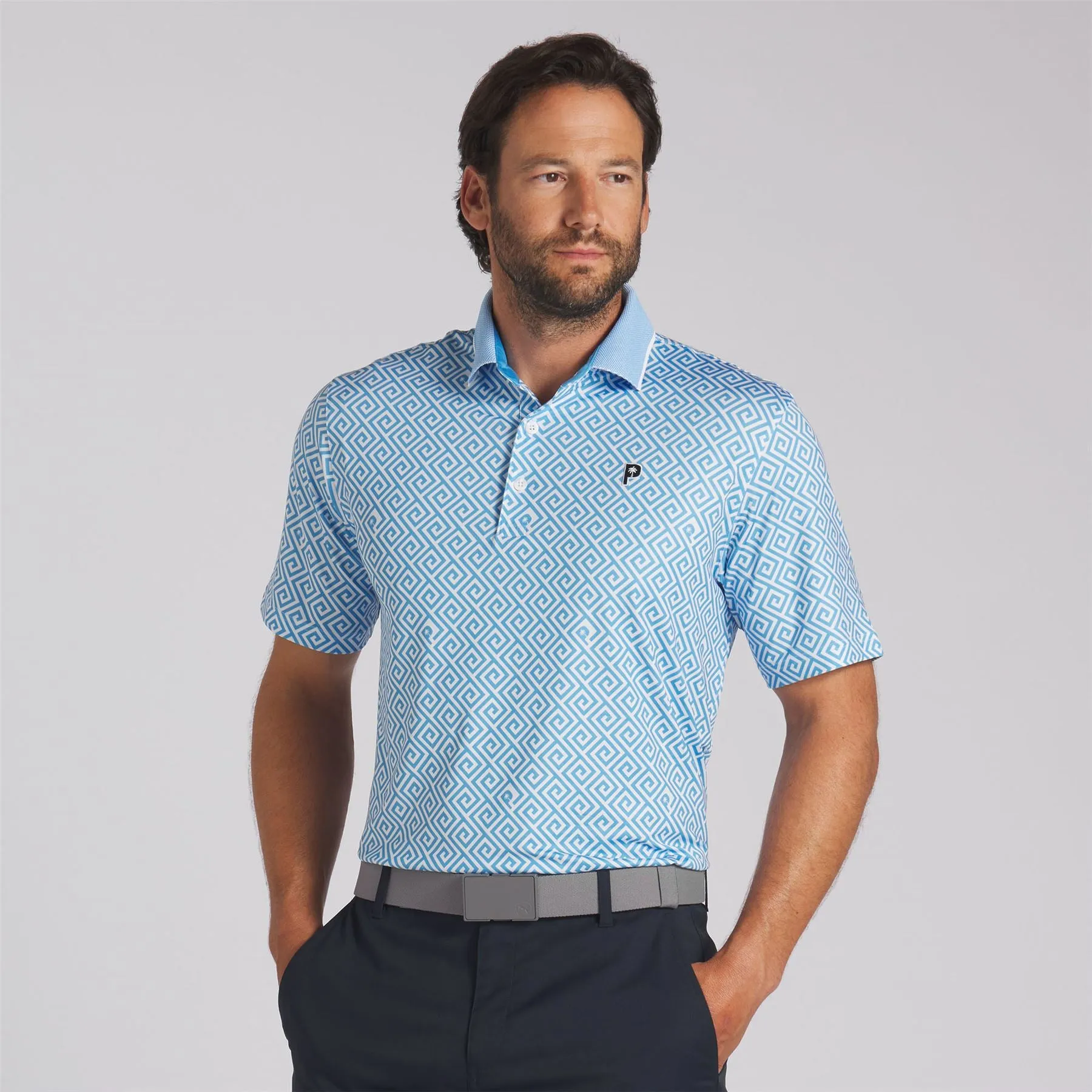 X PTC Resort Polo Regal Blue/White Glow - SS24